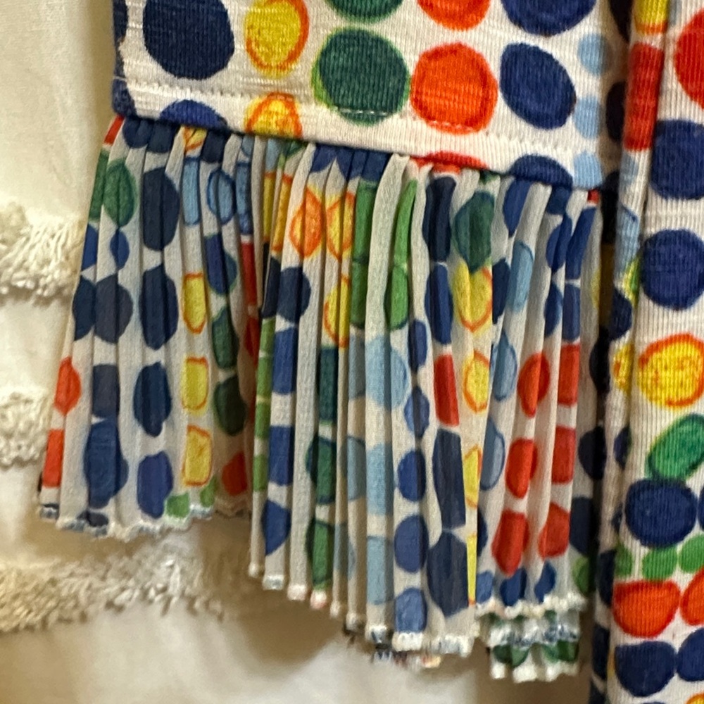 Multiples Multicolored Dot Pattern Top Size Small - image 4